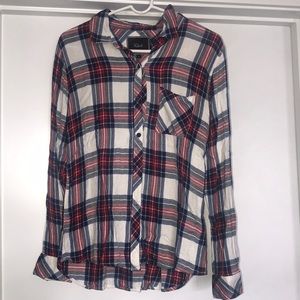 Rails plaid button down